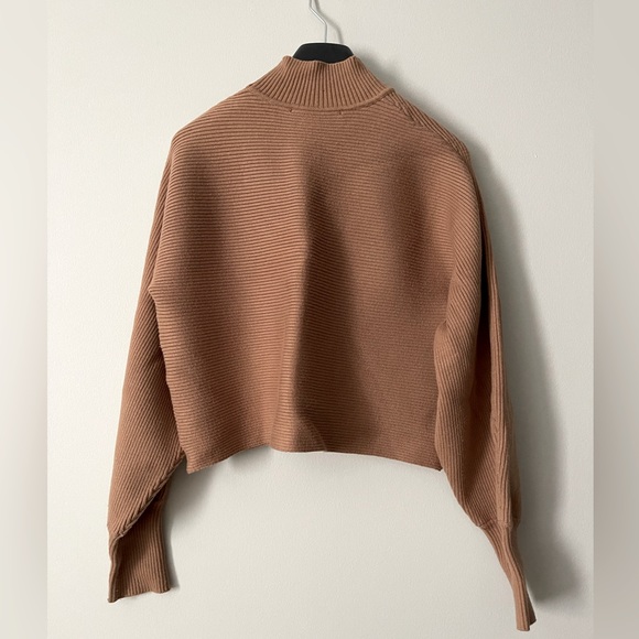 Zara Camel Mockneck Sweater - Picture 2 of 2
